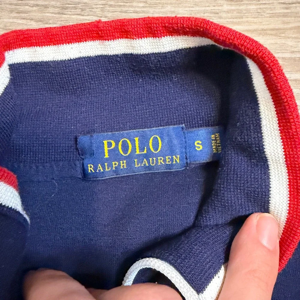 Polo Ralph Lauren Team USA 2016 Olympic Games Track Jacket Navy White Mens Small
